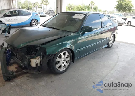 2000 Honda Civic Ex из США, поврежденный, VIN 1HGEJ8241YL065498